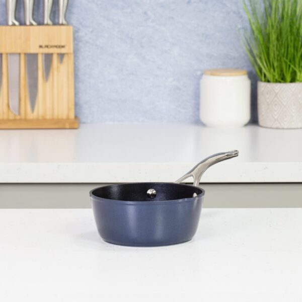 BLACKMOOR PRO 16CM BLUE MILK PAN, 5 MIL