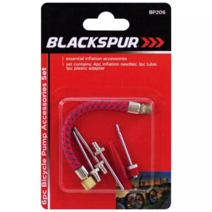 Blackspur 6-Piece Bicycle Pump Set