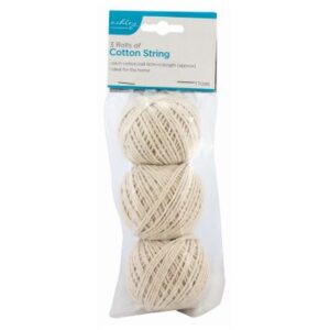 BLACKSPUR Pack of 3 Rolls of Household Cotton Twine