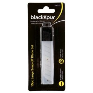 BLACKSPUR Set of 10 Large Snap-Off Blades