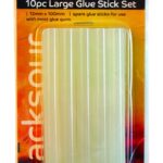 BLACKSPUR Set of Large Glue Sticks 12mm x 100mm - Pack of 10