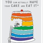 Blank Card - Enjoy Your Cake