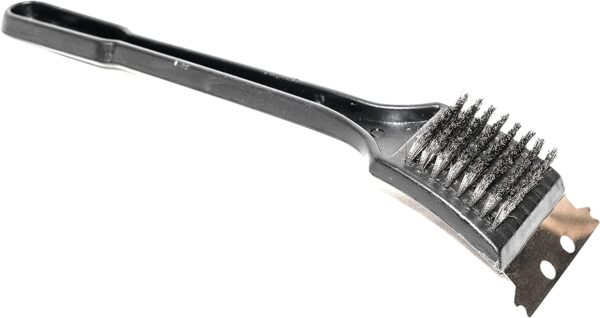 BLAZE BUDDY BBQ CLEANING BRUSH WITH STAINLESS STEEL SCRAPER