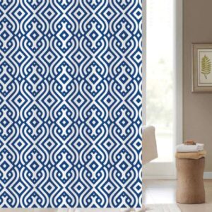 Blue Canyon Artisan Polyester Shower Curtain in Blue