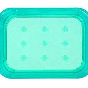 Blue Plastic Soap Dish