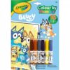 Bluey Color by Numbers Set by Crayola