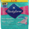 Bodyform Ultra Long with Wings 8-Pack - Priced at £1.49