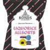 Bonds Sweetshop Favorites 130g Liquorice Allsorts