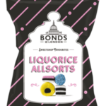Bonds Sweetshop Favorites 130g Liquorice Allsorts
