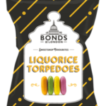 Bonds Sweetshop Favorites Liquorice Torpedoes 120g