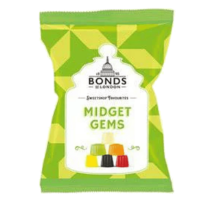 Bonds Sweetshop Favourites Midget Gems, 130g Pack