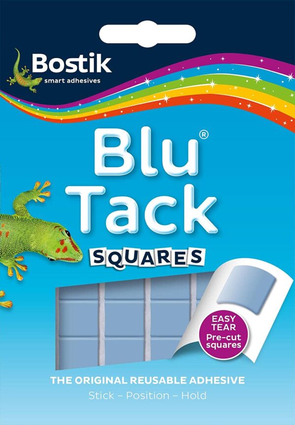 Bostik Blue Adhesive Squares Blu Tack