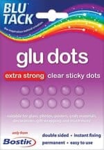 Bostik Glu Dots 64 Ultra-Strong Transparent Adhesive Dots