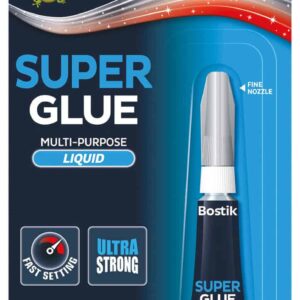 Bostik Superglue Liquid 3g Hang Pack