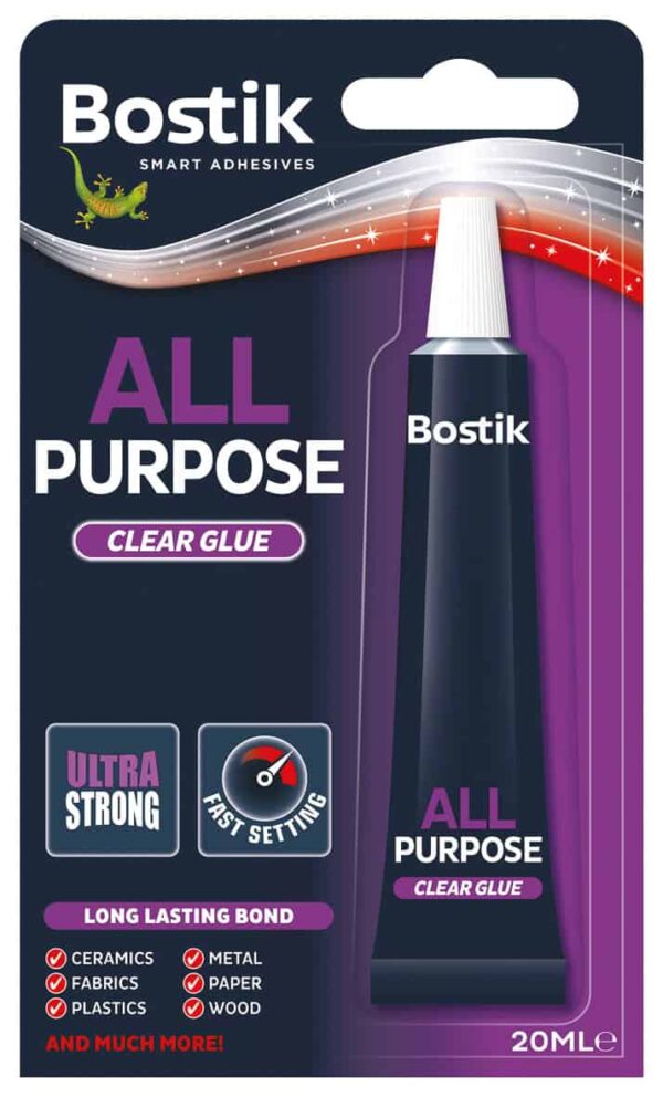 Bostik Universal Adhesive 20ml Packaged