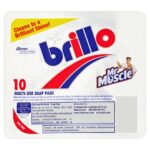 BRILLOS SCOURING PADS PACK OF 10