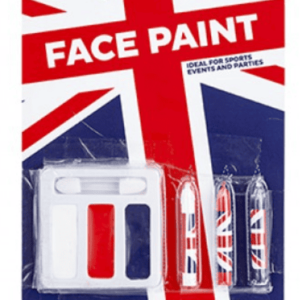 British Flag Face Paint Kit