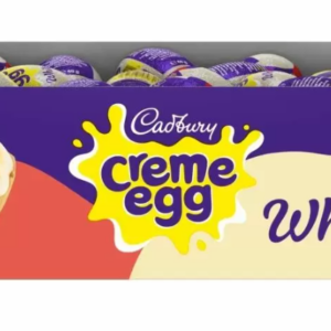 Cadbury White Cream Egg 40g Display Unit