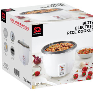 **Capacity:** Typically suitable for cooking up to 5 cups of uncooked rice, yielding about 10 cups of cooked rice