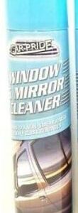 CAR PRIDE 300ML WINDOW AND MIRROR CLEANER