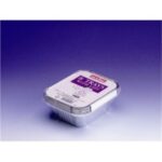 CAROLINE FOIL CONTAINERS WITH LIDS, 103X129X41MM, 16OZ, PACK OF 10