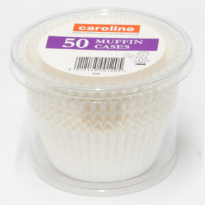 CAROLINE MUFFIN LINERS 50 X 38MM DEEP - PACK OF 50