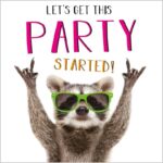 Celebration Card - Time to Kick Off the Party