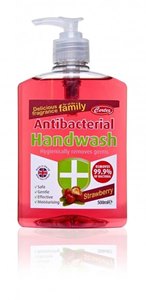 CERTEX Antibacterial Strawberry Handwash, 500ml