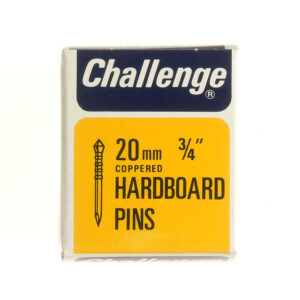 Challenge 20mm Copper-Plated Hardboard Pins, 40g