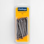 CHALLENGE 40MM BRIGHT OVAL NAILS, 100G
