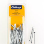 Challenge 40mm Zinc Plated Masonry Nails - Pack of 40