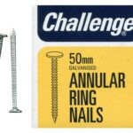 Challenge 60mm Galvanized Annular Ring Nails, 225g