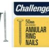 CHALLENGE 75MM GALVANIZED ANNULAR RING NAILS, 225G