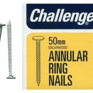 CHALLENGE 75MM GALVANIZED ANNULAR RING NAILS, 225G