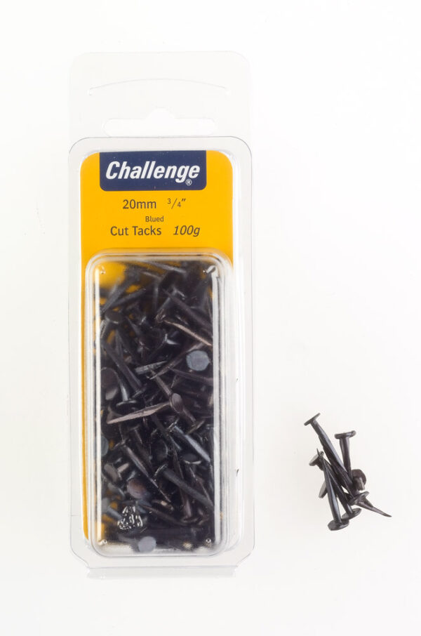 CHALLENGE BLUE TACKS 20MM 100G