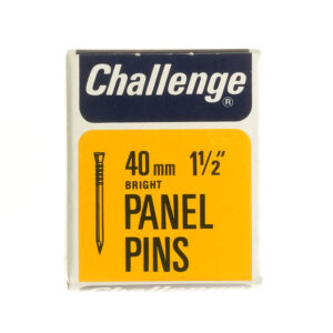 Challenge Bright 40mm Panel Pins, 40g