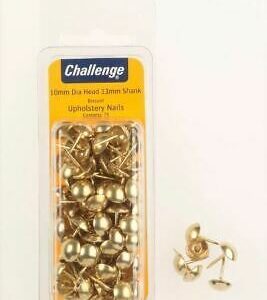 Challenge Nickel-Plated Upholstery Tacks 10mm, Pack of 75