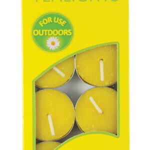 CHATSWORTH CITRONELLA TEA LIGHT CANDLES - PACK OF 12