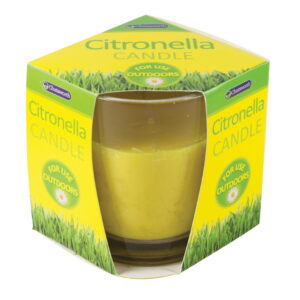 Chatsworth Glass Candle with Citronella