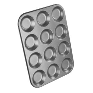 CHEF AID 12-CUP SHALLOW MUFFIN PAN