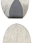 CHEF AID 2 PACK STAINLESS STEEL SELF-STICK HOOKS