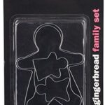 CHEF AID 4-PIECE METAL GINGERBREAD FAMILY CUTTER SET
