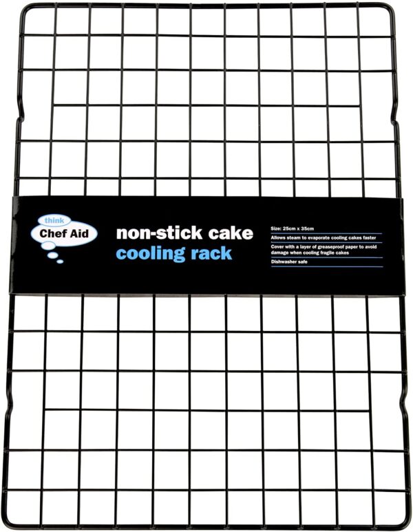 Chef Aid Non-Stick Cake Cooling Rack, 23 x 35 cm