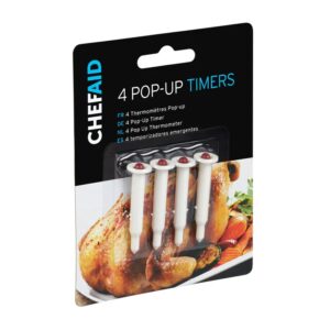 Chef Aid Pack of 4 Pop-Up Timers