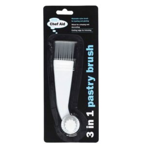 CHEF AID Pastry Brush with 3 Functions