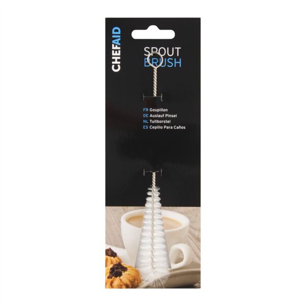 Chef Aid Teapot Spout Brush with a Metal Handle
