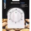 Chef Aid White Mechanical Timer with Loud Alarm