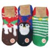 Children's Cozy Christmas Socks with Grippers (1 Pair)