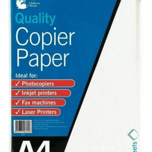 Chiltern Wove A4 Premium White Copier Paper 75gsm, Pack of 75