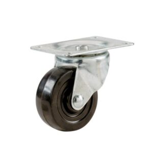 Choose Durable 50mm Rubber Swivel Caster Wheel with 360° Rotation